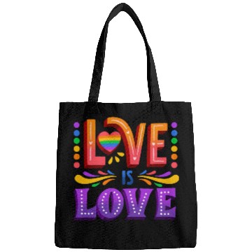 Discover love is love | lgbtq community Bags