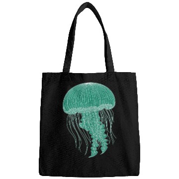 Discover Sea life, Green Jellyfish Bags