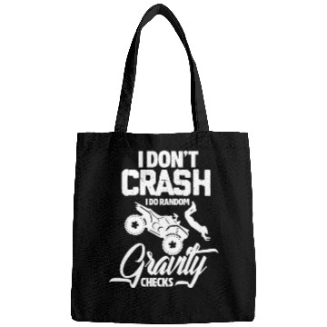 Discover I Don't Crash I Do Random Gravity ATV Quad Biker Bags