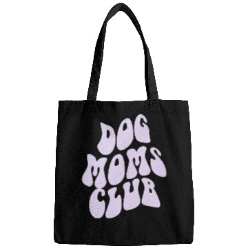 Discover Dog Moms Club retro Pet Lover Bags