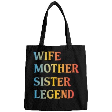 Discover Wife Mother Sister Legend Best Mom Mama Mothers Bags