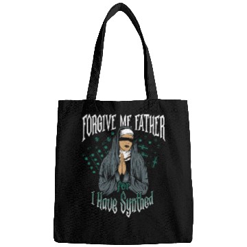 Discover Forgive Me Father - Techno Nun Bags
