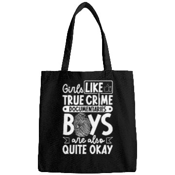 Discover True Crime Murder Spy Crime Interest Gift Idea Bags