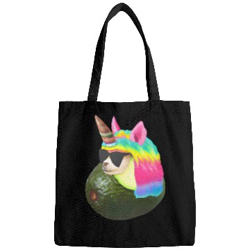 Discover Happy unicorn avocado Bags