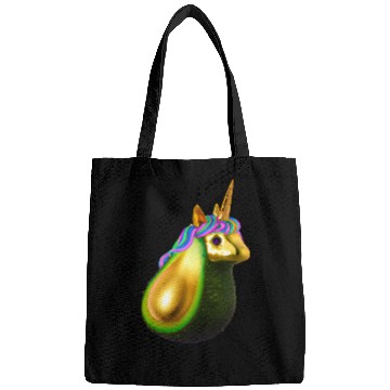 Discover Happy unicorn avocado Bags