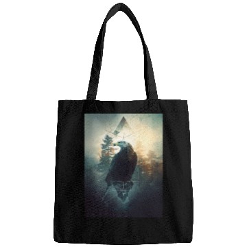 Discover Eagle Forest Geometric Graphic Bags