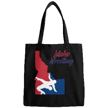 Discover Idaho Wrestling (USA Colors) Bags