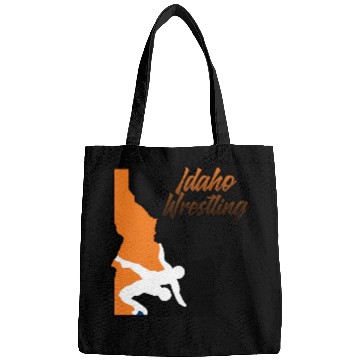 Discover Idaho Wrestling (State Colors) Bags