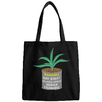 Discover Urban Farming Funny Farmer Bags