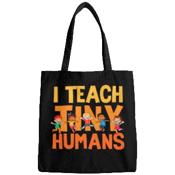 Discover I Teach Tiny Humans Preschool Teacher Bags