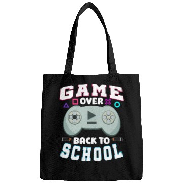 Discover Game Over Gaming Controller Back To School Bags