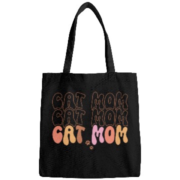 Discover Cat Mom Quotes Bags