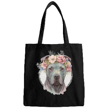 Discover Cute Cane Corso Flower Crown Pet Dog Puppy Bags