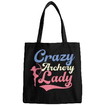 Discover Crazy Archery Lady Archer Target Bow & Arrows Bags