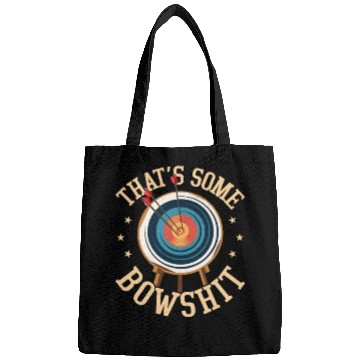 Discover That's Some Bowshit Archery Target Bow & Arrows Bags
