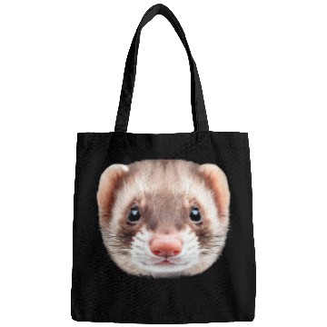 Discover Cute Ferret Face Bags