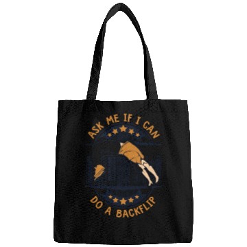 Discover Ask Me If I Can Do A Backflip Traceur Training Bags