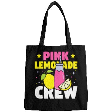 Discover Funny Pink Lemonade Crew Lemon Juice Bossfruit lov Bags