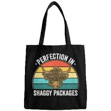 Discover Perfection In Shaggy Packages Highland Cow Bags