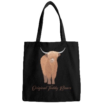 Discover Original Teddy Bears Highland Cow Scottish Cattle Bags