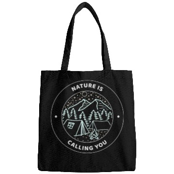 Discover Nature Is Calling You Camping Bags