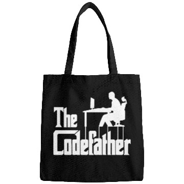 Discover The Codefather Computer Scientist Programmer Cloud Bags