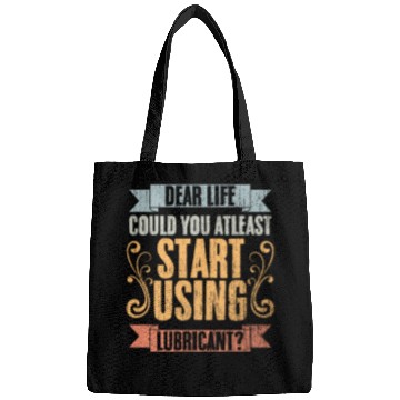 Discover Vintage Dear Life Could You At Least Start Using Bags