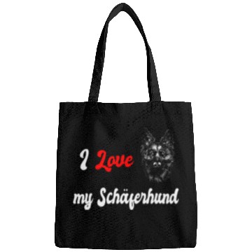 Discover I love my German Shepherd Bags