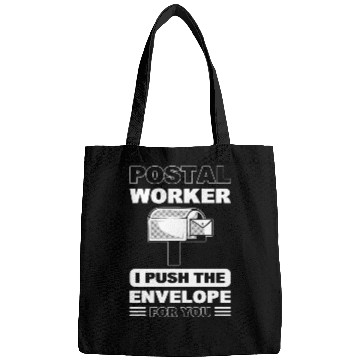 Discover Funny Postal Worker Mailman Bags