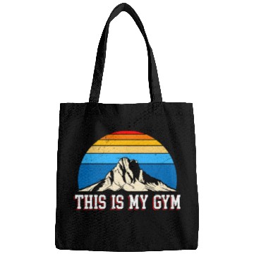Discover This is my Gym Hiker Mountain lover Hiking Bags
