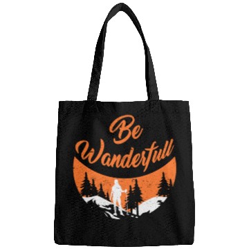 Discover Wanderlust Be Wanderfull Mountain Fan Hiking Bags