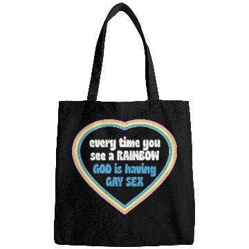 Discover Every Time You See A Rainbow God Is Having Gay sx Bags