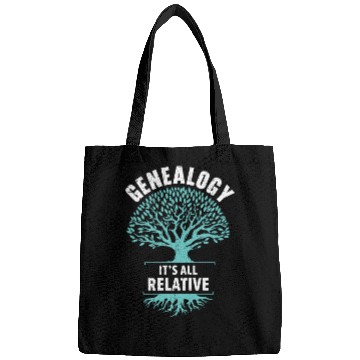 Discover Genealogy It's All Relative Genealogist Bags