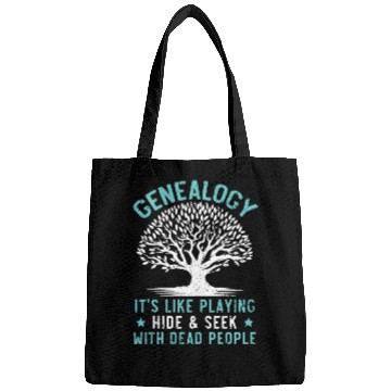 Discover Genealogy Playing Hide And Seek With Dead People Bags