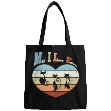 Discover Man I Love Felines Bags