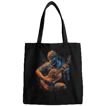 Discover Guitar Player Guitarist Acoustic Music Band Bags