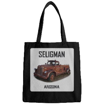 Discover Old car city of Seligman in Arizonna, US Route 66 Bags