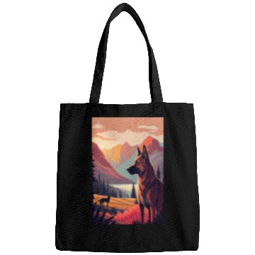 Discover Belgian Malinois Nature Bags