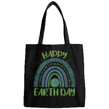 Discover Happy Earth Day Quote With Unique illustration Bags