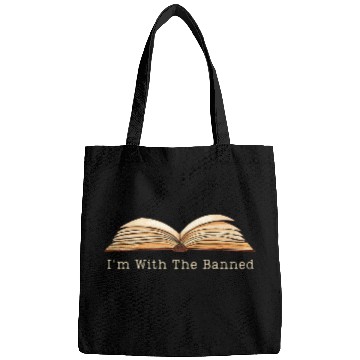 Discover Im With The Banned Books English Teacher Librarian Bags