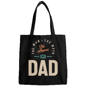 Discover My Dad - The Man The Myth The Legend - Father's Bags