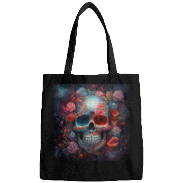 Discover Pastel Flowery Skull Bags