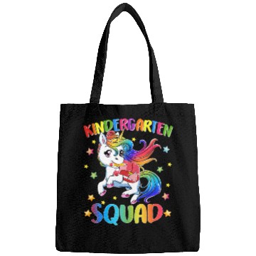 Discover Cute Kindergarten Squad Dabbing Unicorn Back Bags