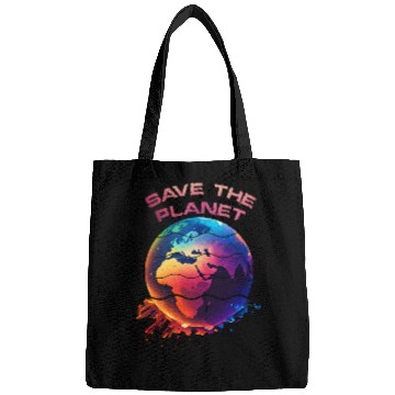 Discover Save the Planet Nature Environment Earth Bags