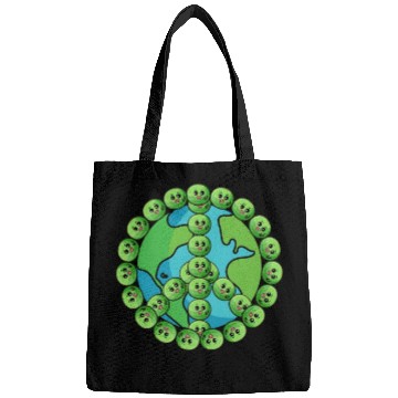 Discover Funny peas on earth Bags