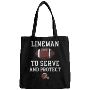 Discover Lineman To Serve And Protect Bags