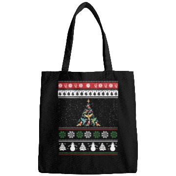 Discover Bird Christmas Tree Bird Lover Bags