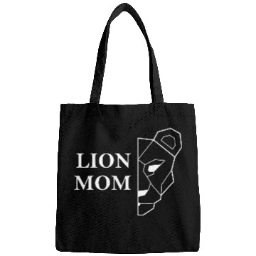 Discover Lion Mom white Mother's Day Gift Bags