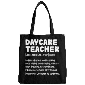 Discover Daycare Teacher Definition Bags