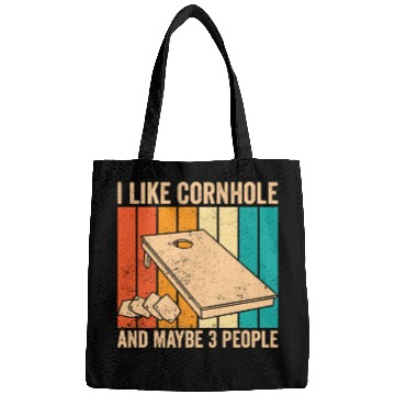 Discover Funny Cornhole Retro Bags